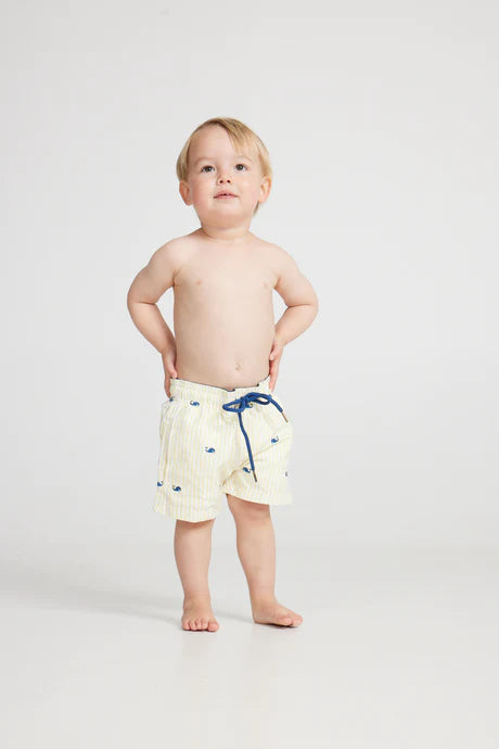 ortc clothing co. Junior Swim Shorts Fowlers Yellow Eclectic House
