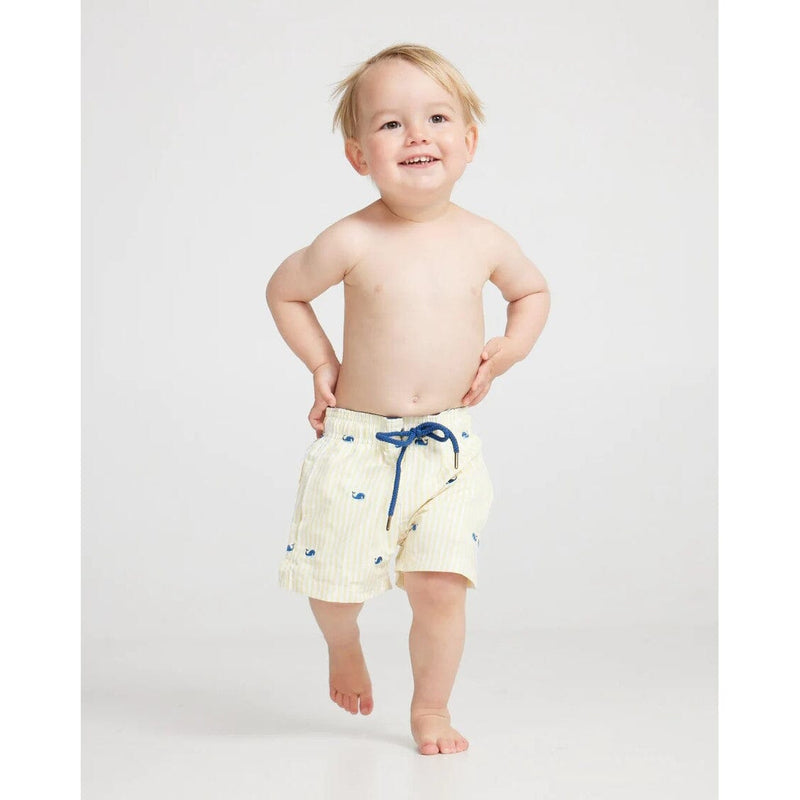 ortc clothing co. Junior Swim Shorts - Fowlers Yellow ortc Clothing Co.