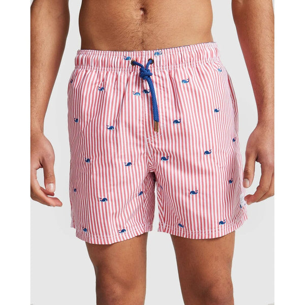 Ortc Clothing Co. Swim Shorts - Fowlers Red ortc Clothing Co.