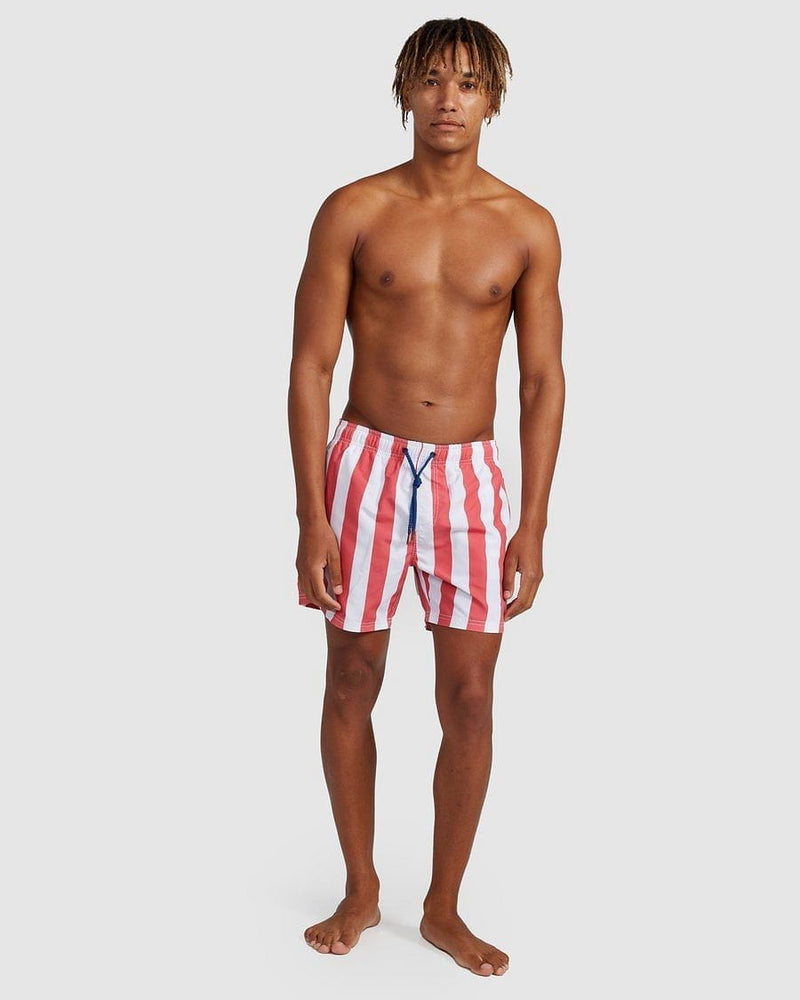 ortc Clothing Co. Swim Shorts - Portsea Red ortc Clothing Co.