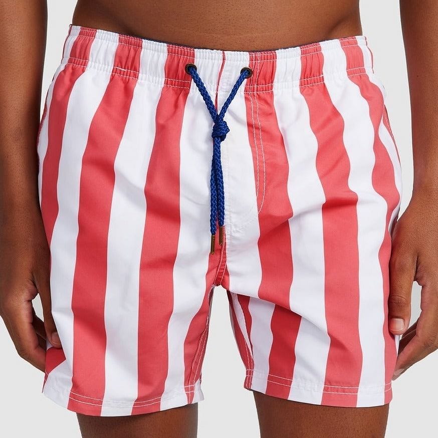 ortc Clothing Co. Swim Shorts - Portsea Red ortc Clothing Co.