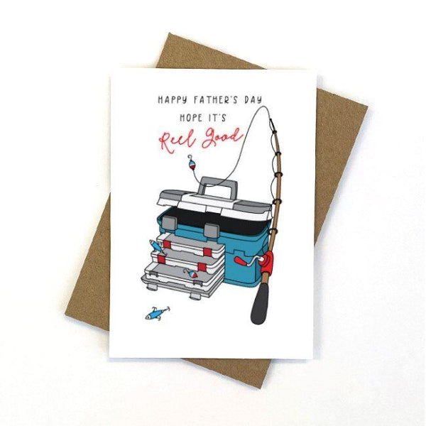Reel Good Dad Greeting Card Candlebark Creations