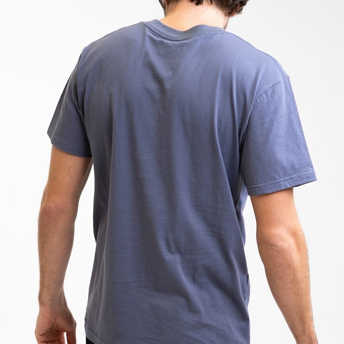 Rhythm Essential Logo T-Shirt - Navy Rhythm