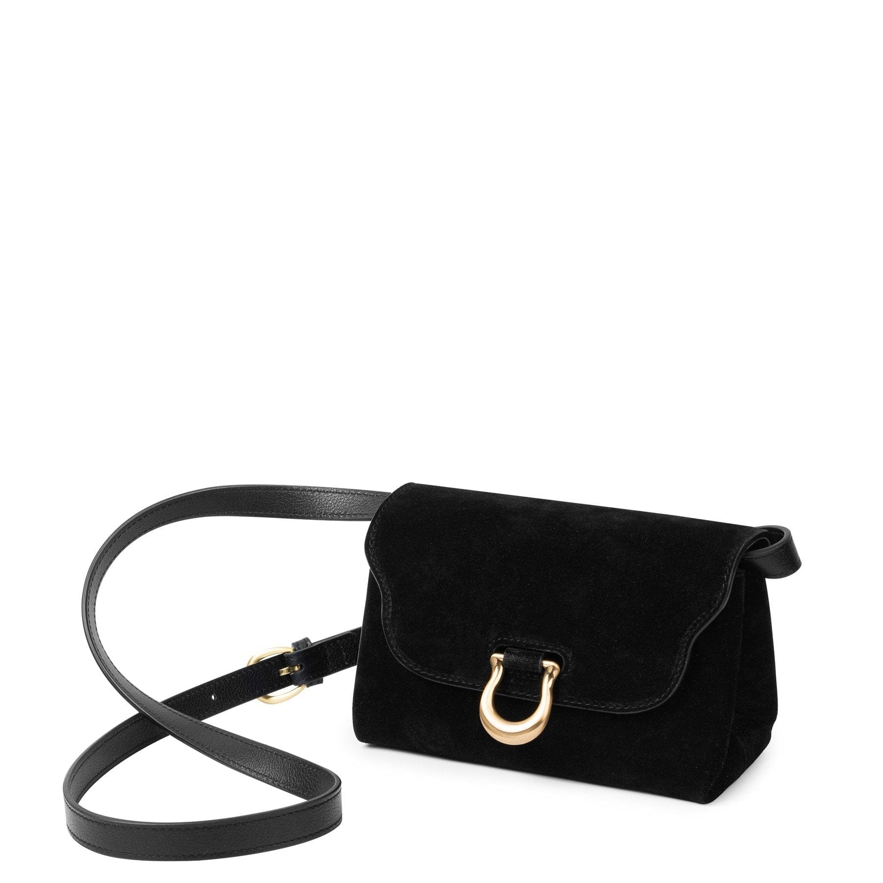 Sancia Anouk Buckle Bag - Black Sancia