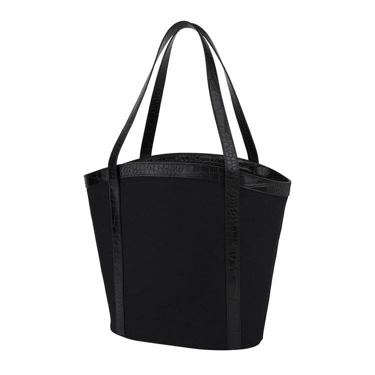 Sancia Minka Tote - Black Croc Sancia