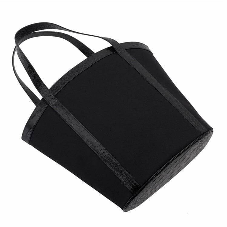 Sancia Minka Tote - Black Croc Sancia