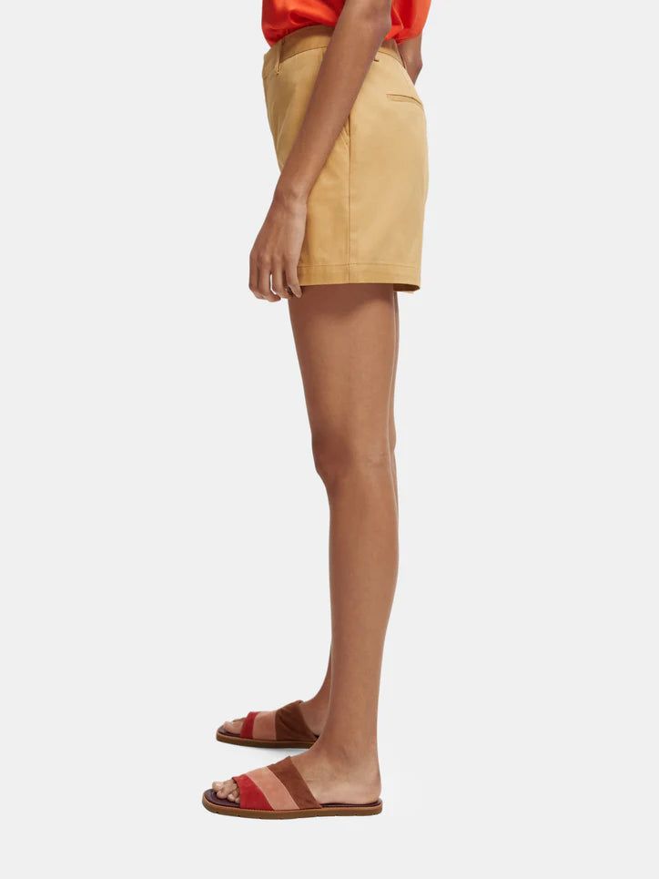 Scotch & Soda Abott Chino Organic Cotton Twill Short - Desert Scotch & Soda