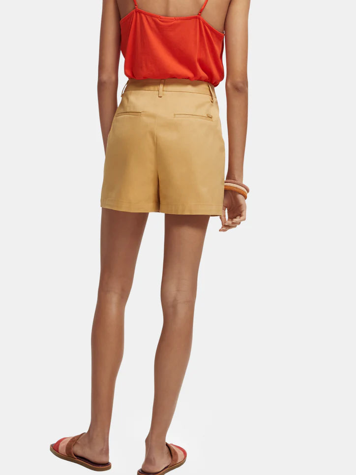 Scotch & Soda Abott Chino Organic Cotton Twill Short - Desert Scotch & Soda