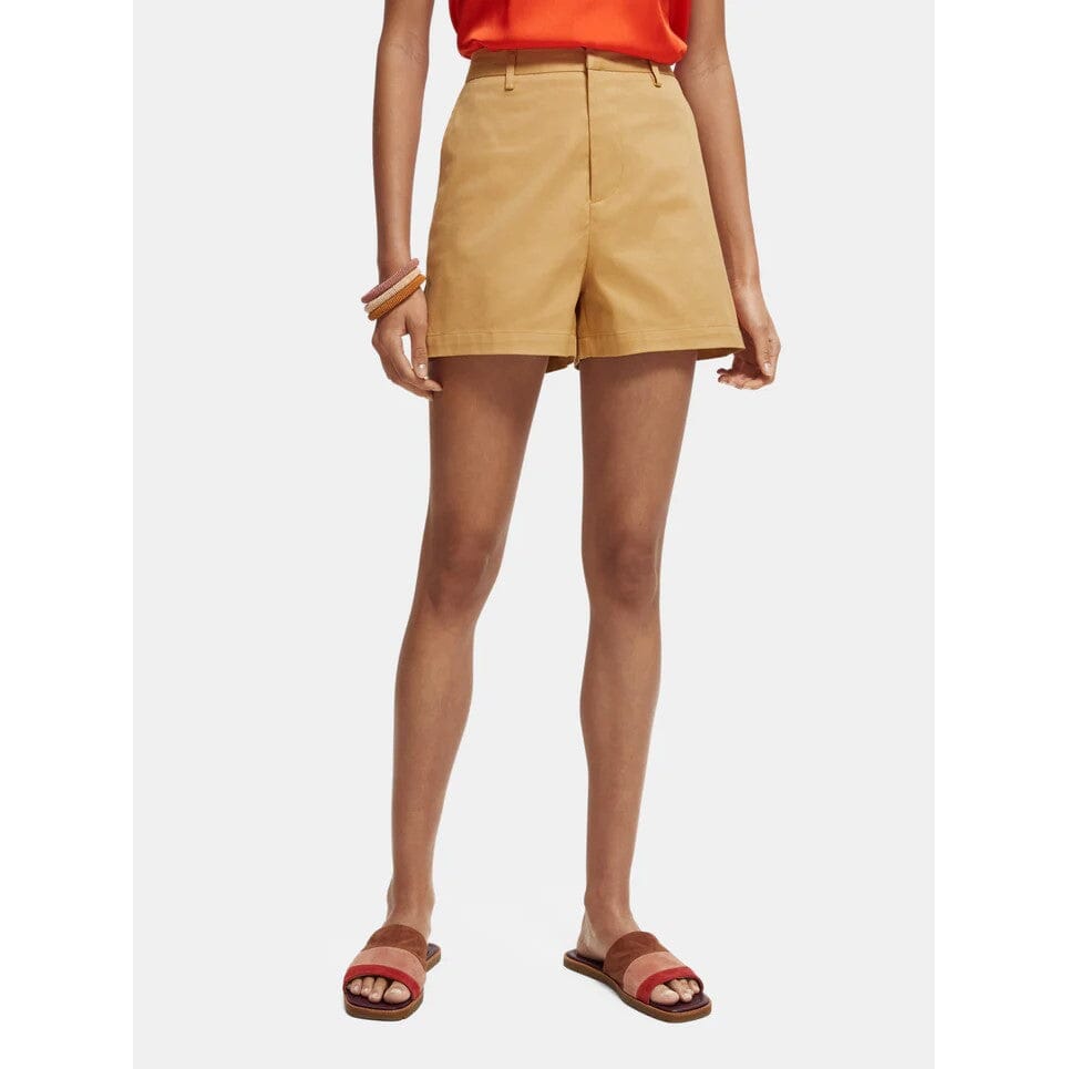 Scotch & Soda Abott Chino Organic Cotton Twill Short - Desert Scotch & Soda