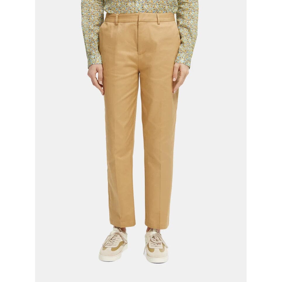 Scotch & Soda Abott Mid-Rise Tapered Organic Chino - Sand Scotch & Soda