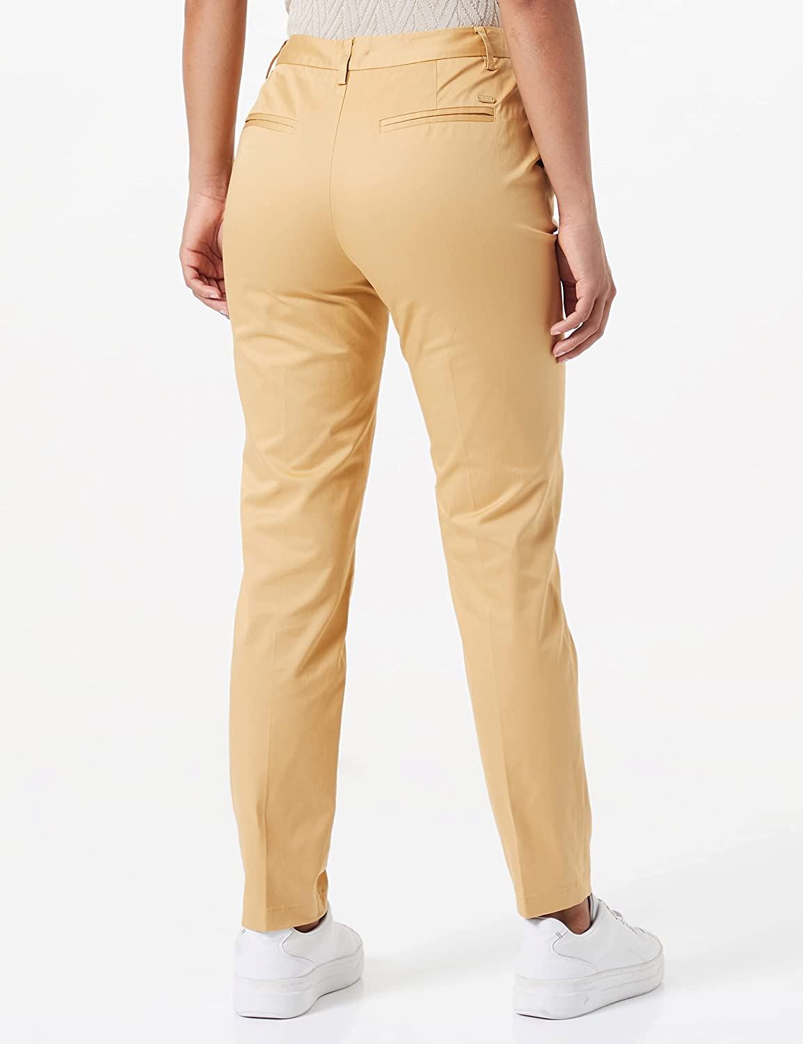 Scotch & Soda Bell Organic Mercerised Cotton Slim-fit Chino - Desert Scotch & Soda