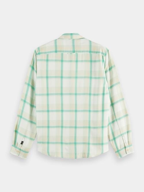 Scotch & Soda Checked Relaxed-fit TENCEL Shirt - Combo D Scotch & Soda