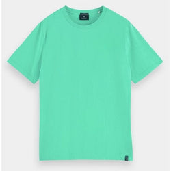 Scotch & Soda Classic Solid Organic Cotton-Jersey T-shirt - Spearmint Scotch & Soda