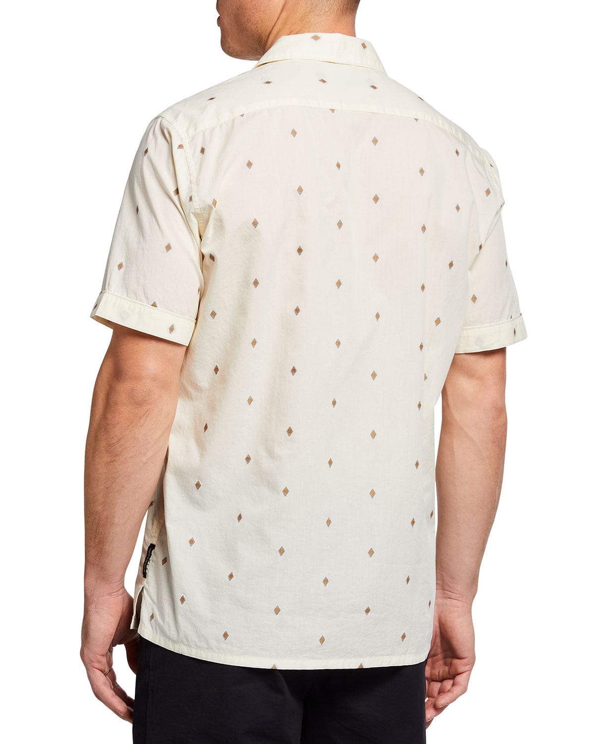 Scotch & Soda Short Sleeve Fil Coupe Camp Shirt Scotch & Soda