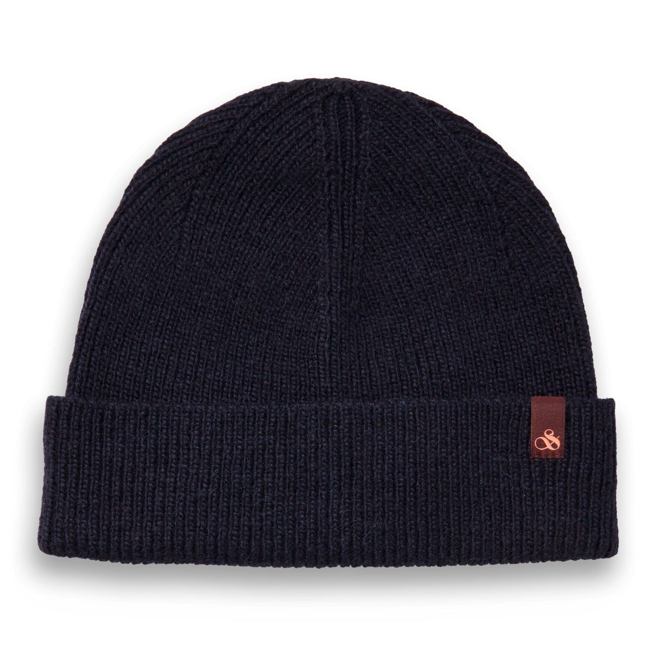 Scotch & Soda Wool Blend Rib Knit Beanie - Night Scotch & Soda