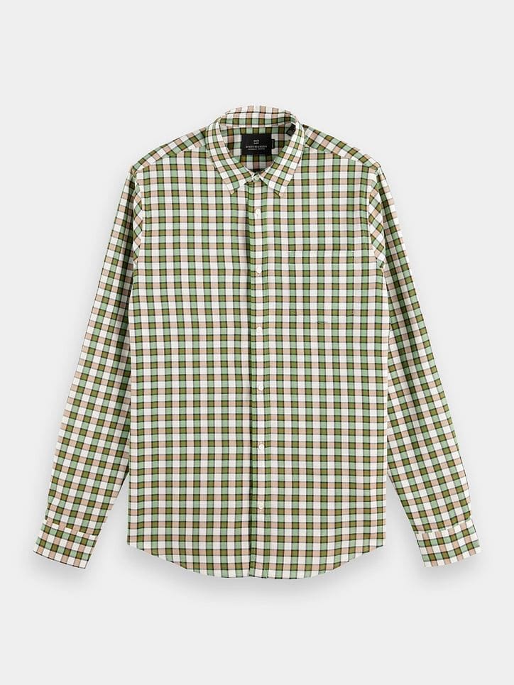 Scotch & Soda Yarn-Dyed Cotton Shirt - Combo G Scotch & Soda