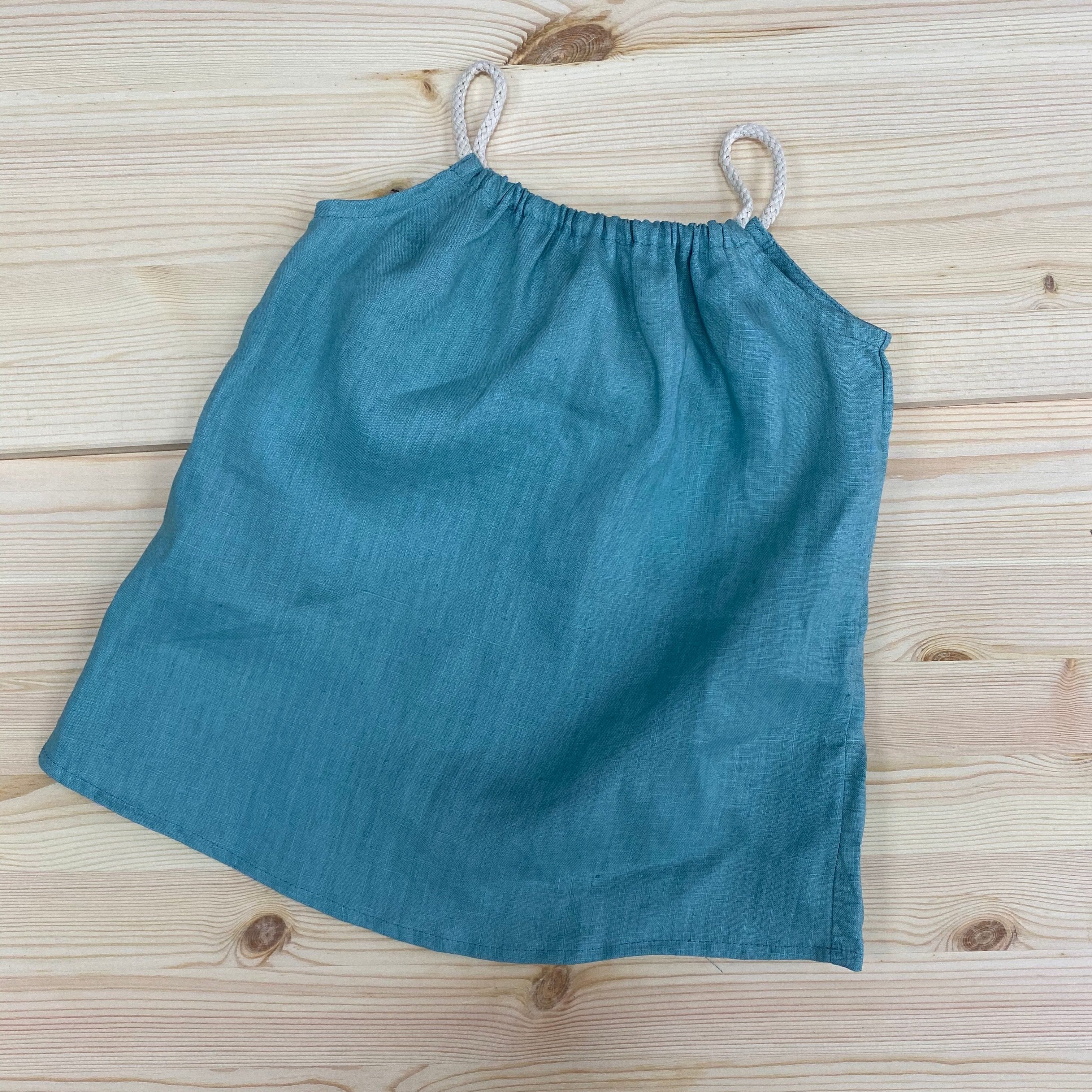 Somebody's Story Girls Dress - Teal Somebody's Story