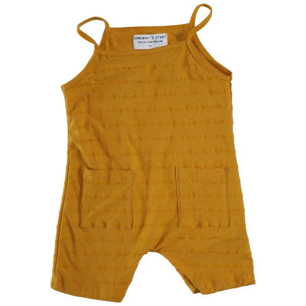 Somebody's Story Kids Dungarees - Yellow Somebody's Story