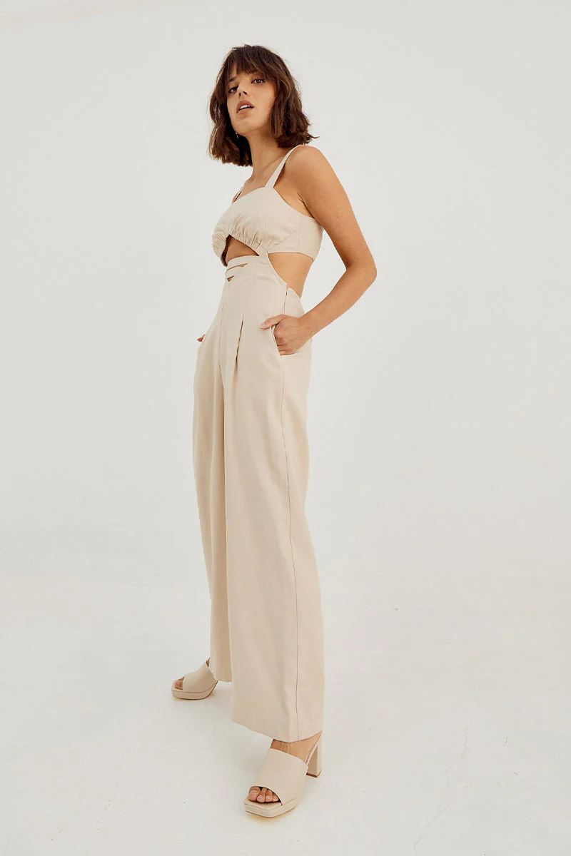 Sovere Horizon Jumpsuit - Tea Sovere