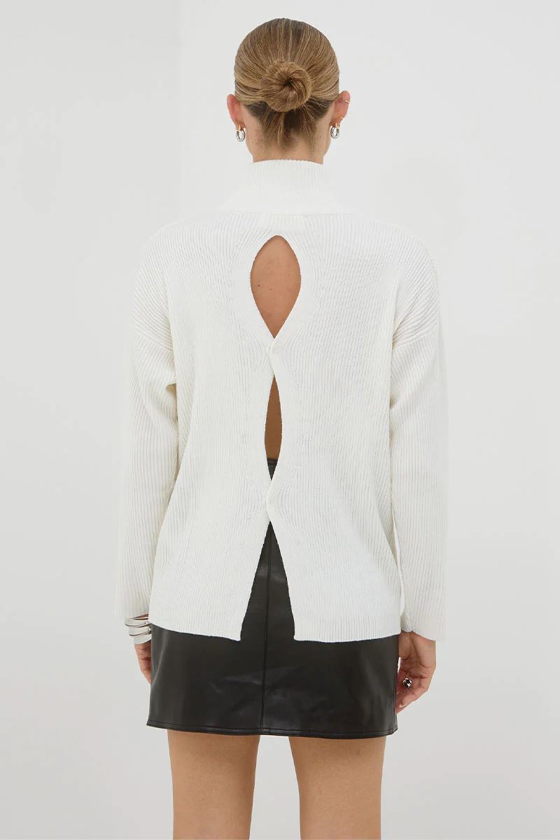 Sovere Legacy Reversible Sweater - Off White Sovere