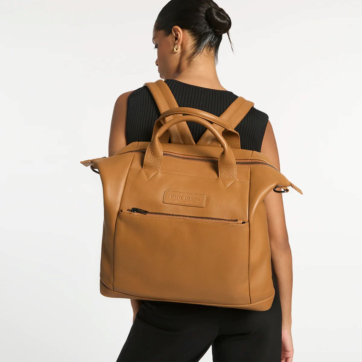 Status Anxiety Comes In Waves Handbag - Tan Status Anxiety