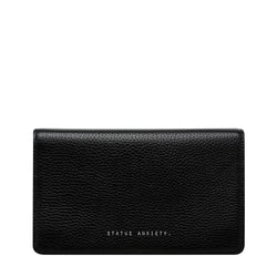 Status Anxiety Living Proof Wallet - Black Status Anxiety