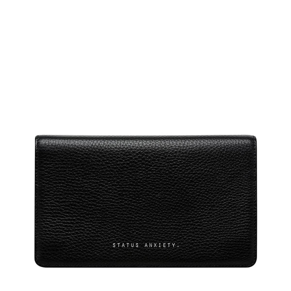 Status Anxiety Living Proof Wallet - Black Status Anxiety