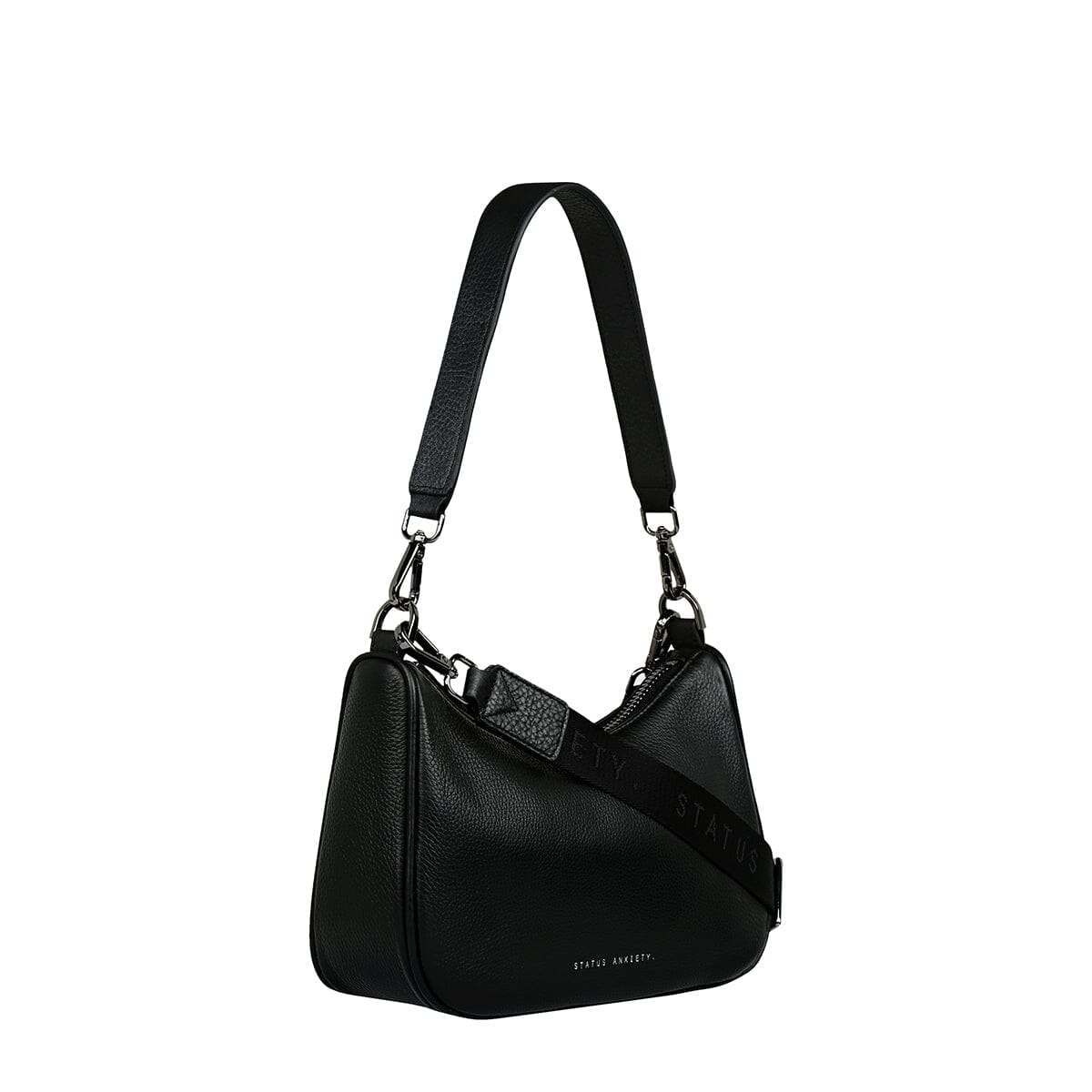 Status Anxiety Look Both Ways Handbag - Black Status Anxiety