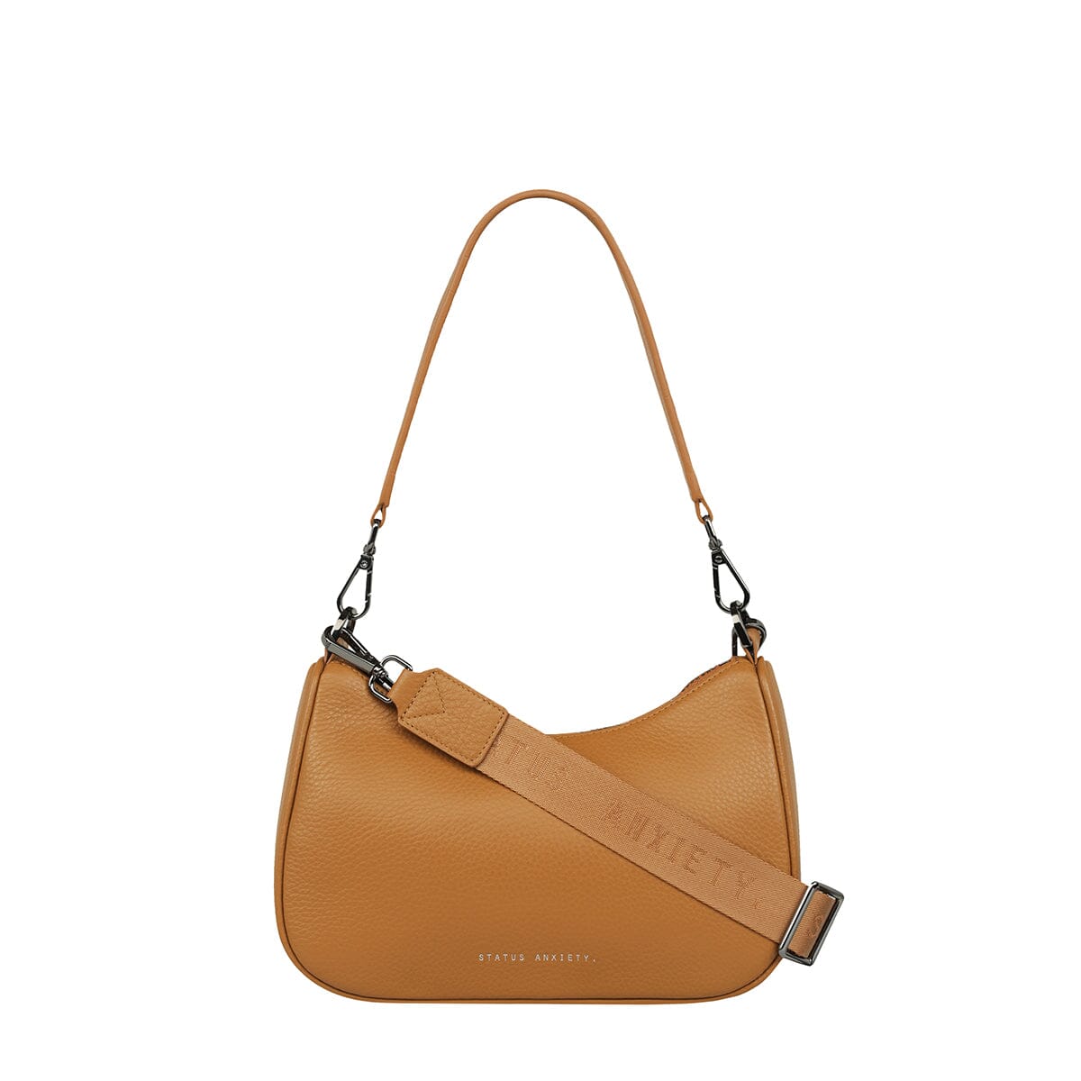 Status Anxiety Look Both Ways Handbag - Tan Status Anxiety