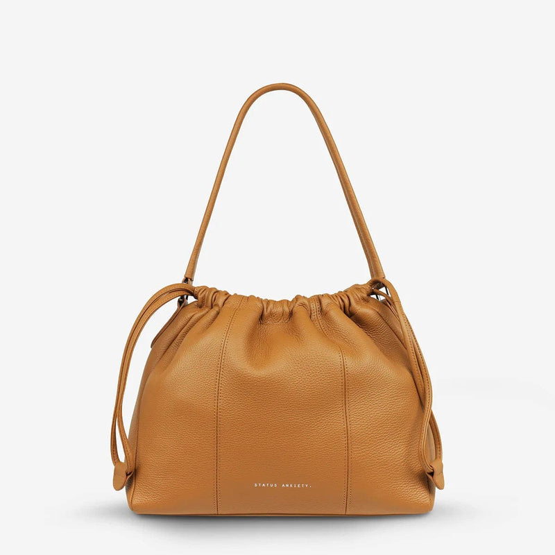 Status Anxiety Point Of No Return Leather Handbag - Tan Status Anxiety