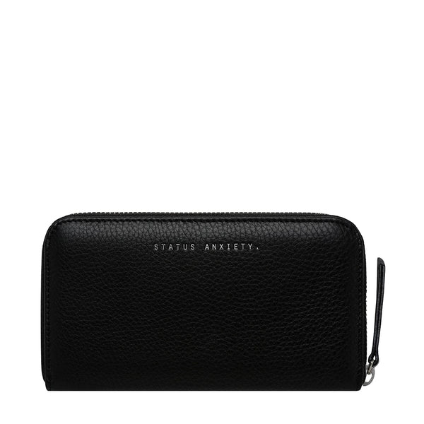 Status Anxiety Yet To Come Wallet - Black Status Anxiety