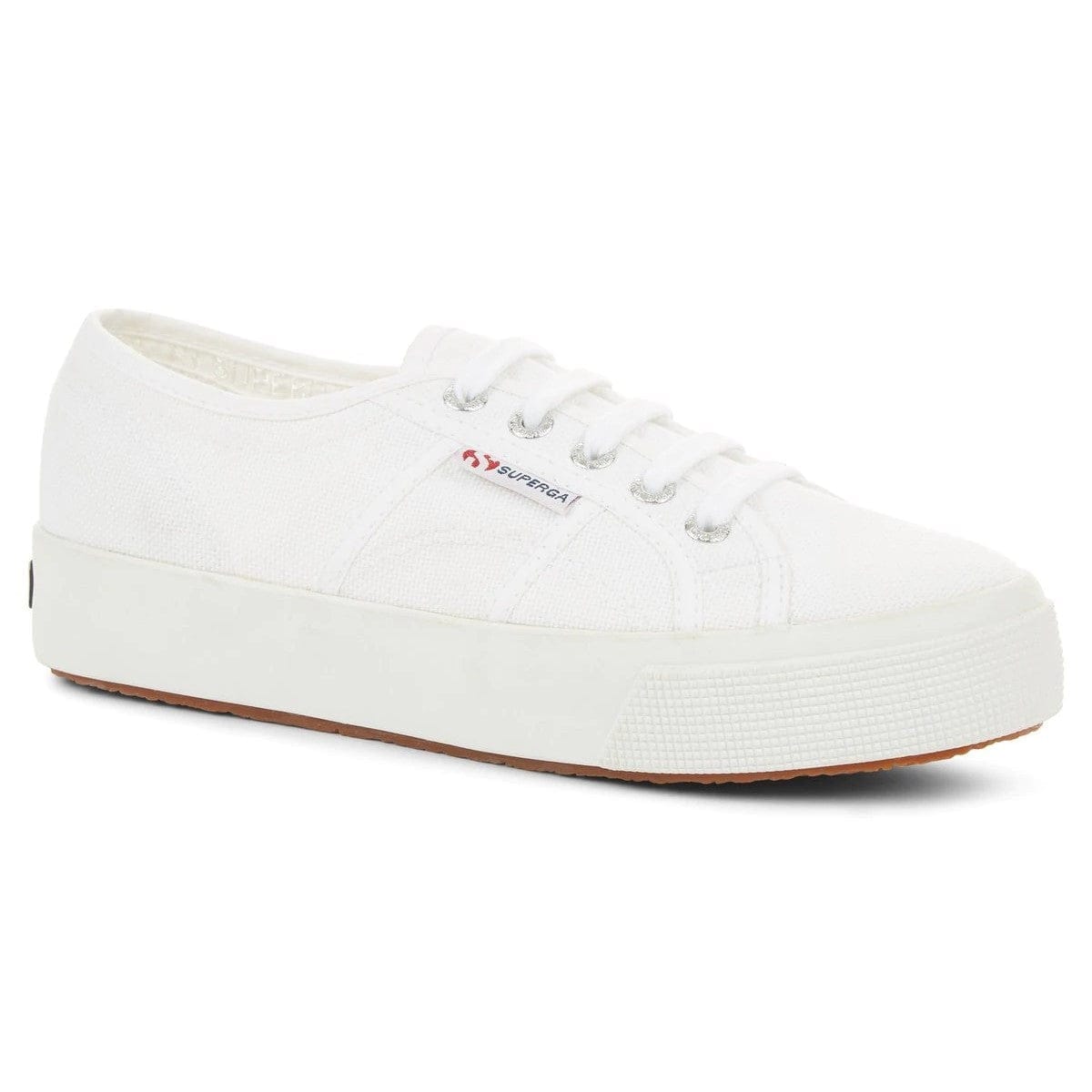 Superga 2730 Cotu Canvas Sneaker - White Sueprga