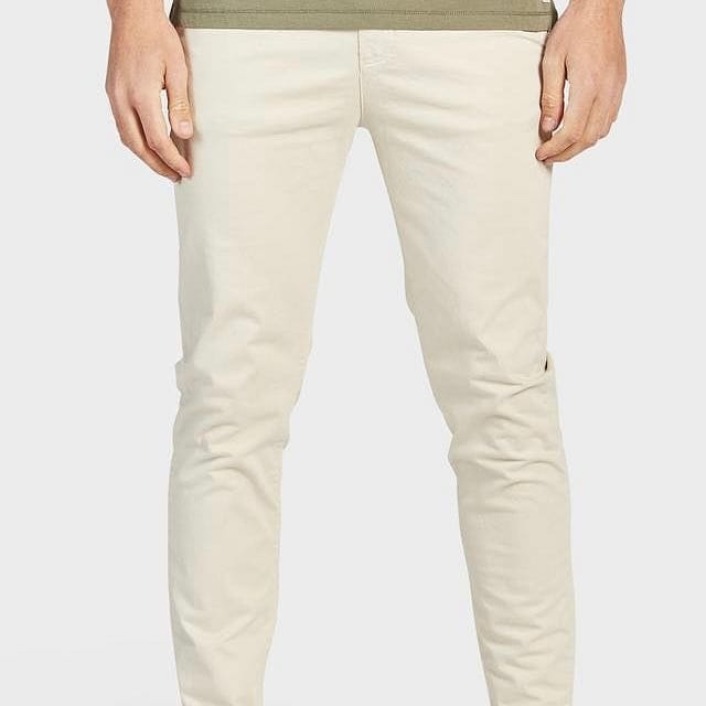 The Academy Brand Men's Cooper Slim Chino - Sand Academy Brand