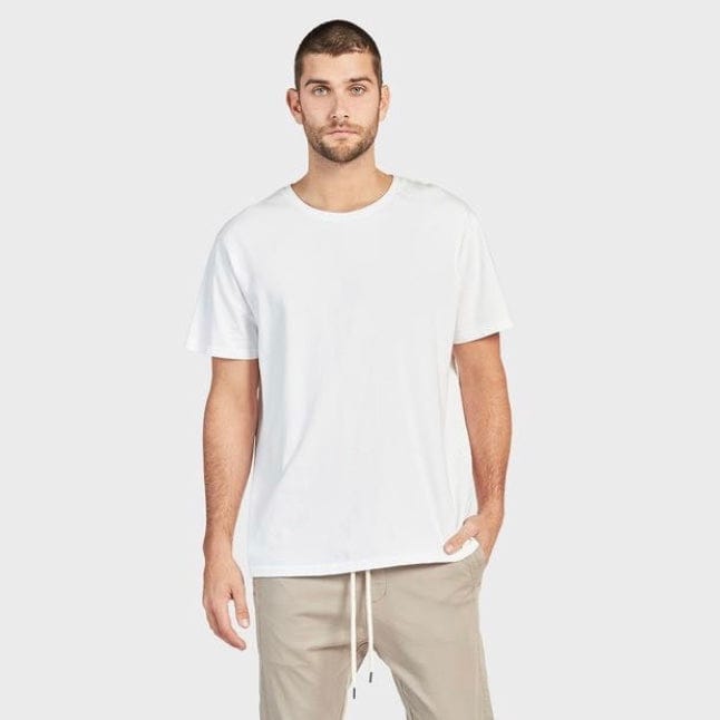 The Academy Brand Men's Roth Tee - White Academy Brand