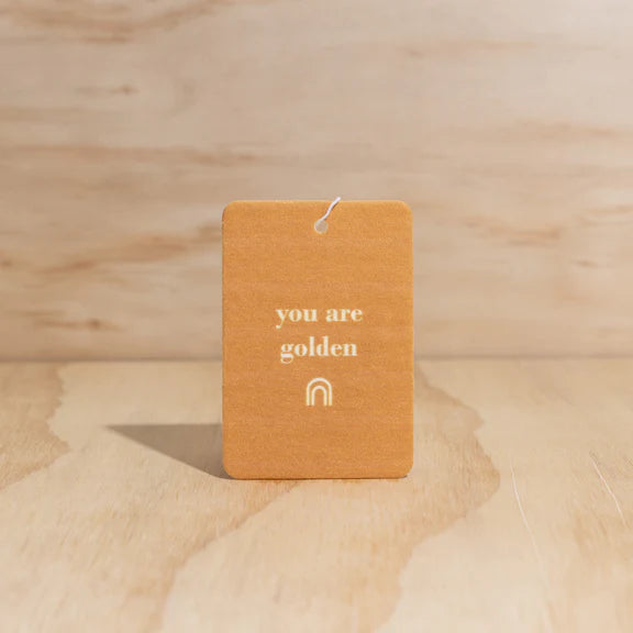 The Commonfolk Collective You are Golden Air Freshener - Mali The Commonfolk