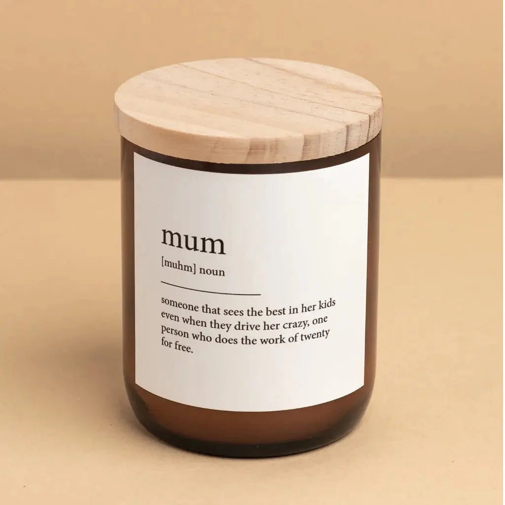 The Commonfolk Dictionary Meaning Candle - Mum (Hudson Valley) The commonfolk