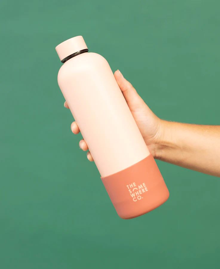 The Somewhere Co Water Bottle 750ml - Blush The Somewhere Co