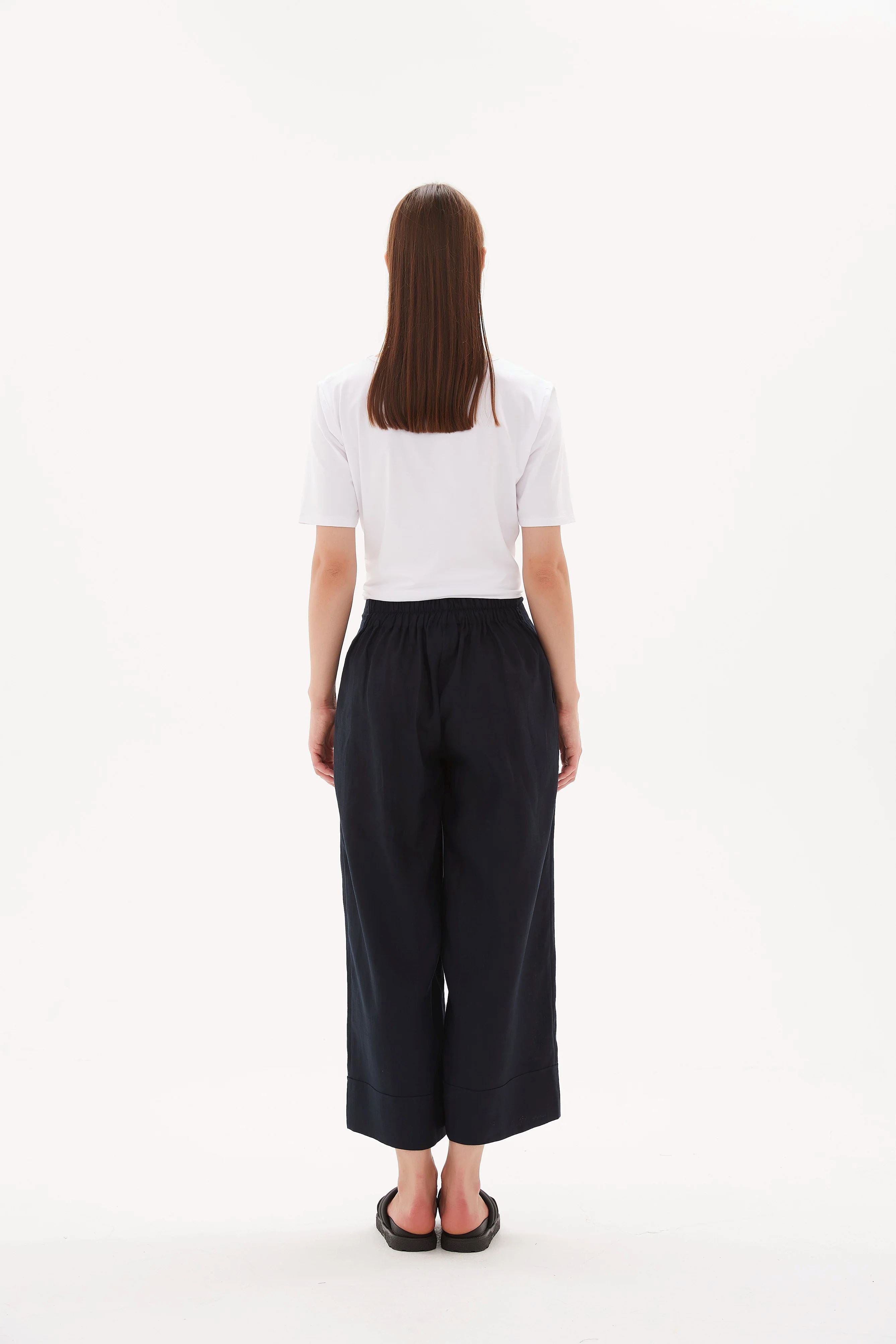 Tirelli Classic Linen Pant - Deep Navy Tirelli