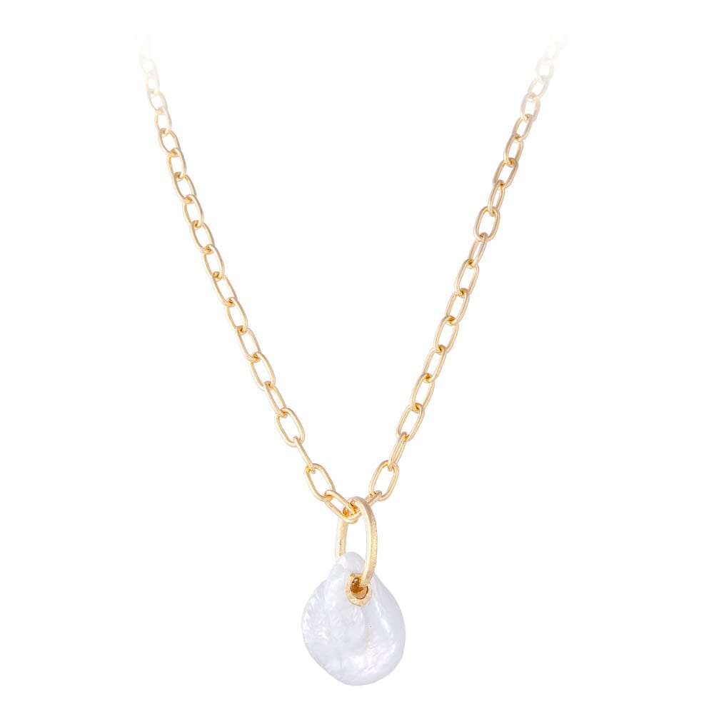 Fairley Valencia Pearl Necklace - Gold Fairley