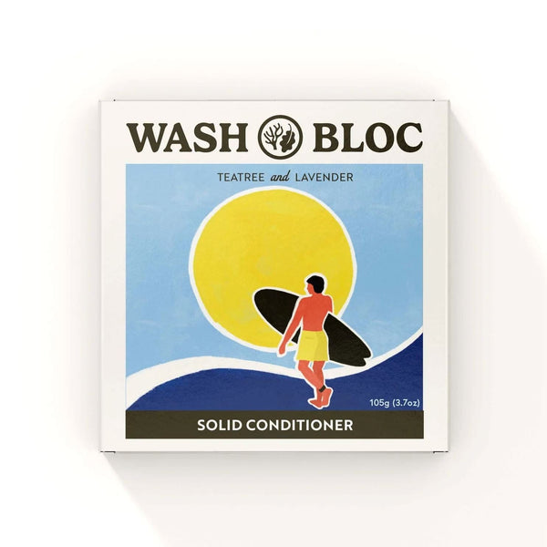Wash Bloc Solid Conditioner Bloc - Teatree & Lavender Wash Bloc
